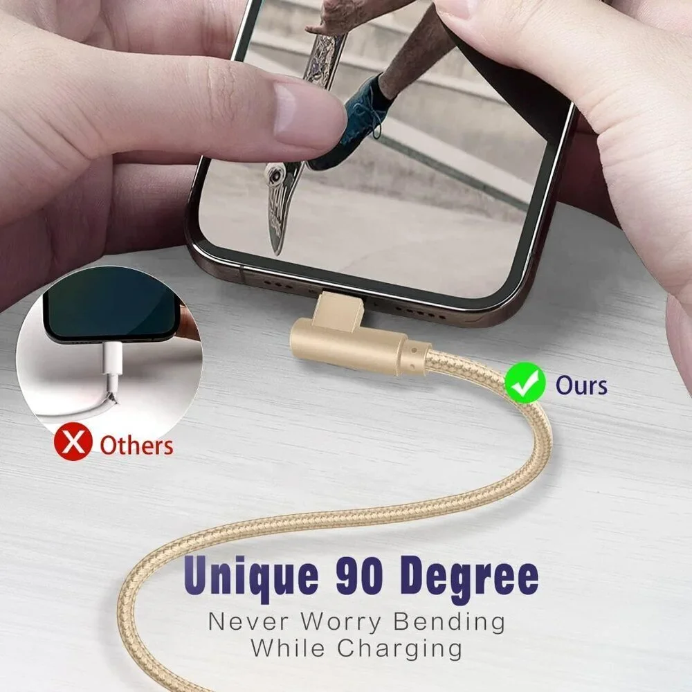 iPhone Charger,3 Pack 6FT Lightning Cable [Apple MFi Certified] iPhone Fast Char
